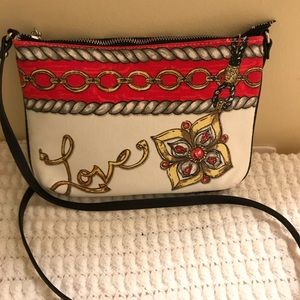 Brighton Glitter & Go Love Crossbody Bag